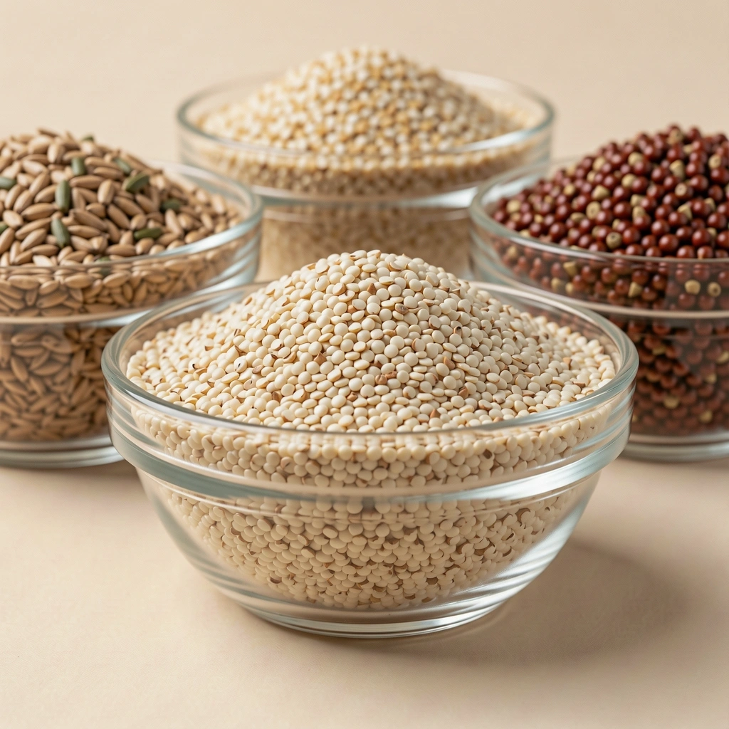 Zdrowe ziarna i nasiona